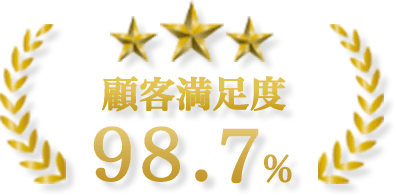 西三河のお庭番長は顧客満足度98.7％